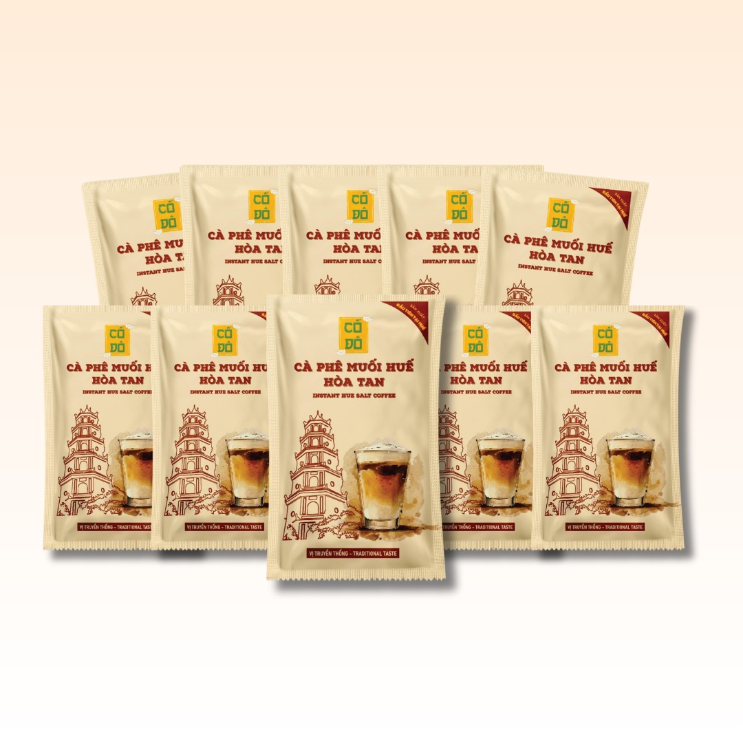 Instant Salted Coffee – Box of 10 Sachets