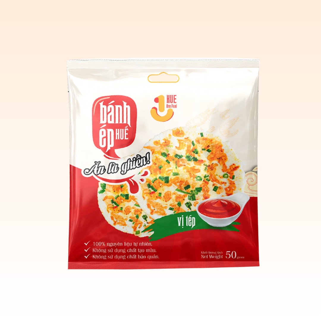 Pressed Rice Crackers – Baby Shrimp Flavor