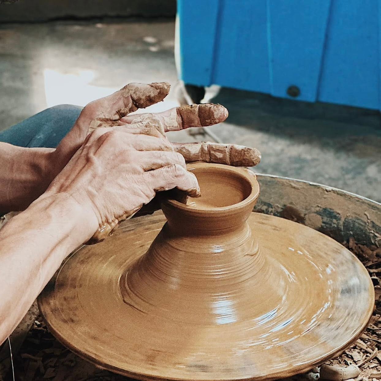Xông trầm gốm sen