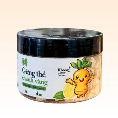 Mứt gừng mật ong chanh vàng dạng viên