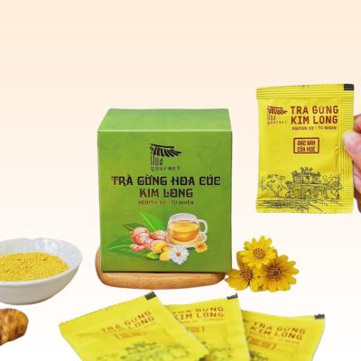 Trà gừng hoa cúc