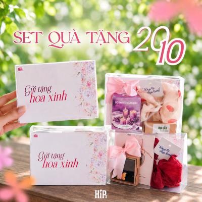 Set quà tặng 20/10 - Gửi tặng "Hoa Xinh"