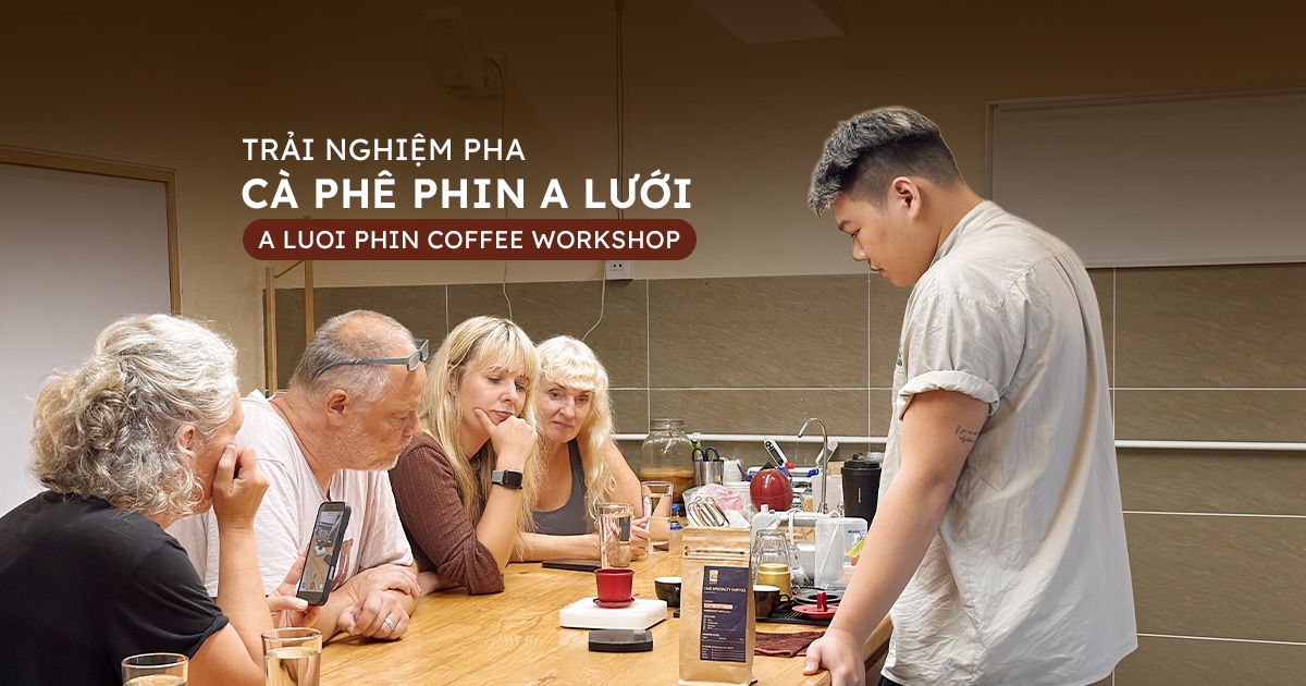 Pha Cà Phê Phin A Lưới